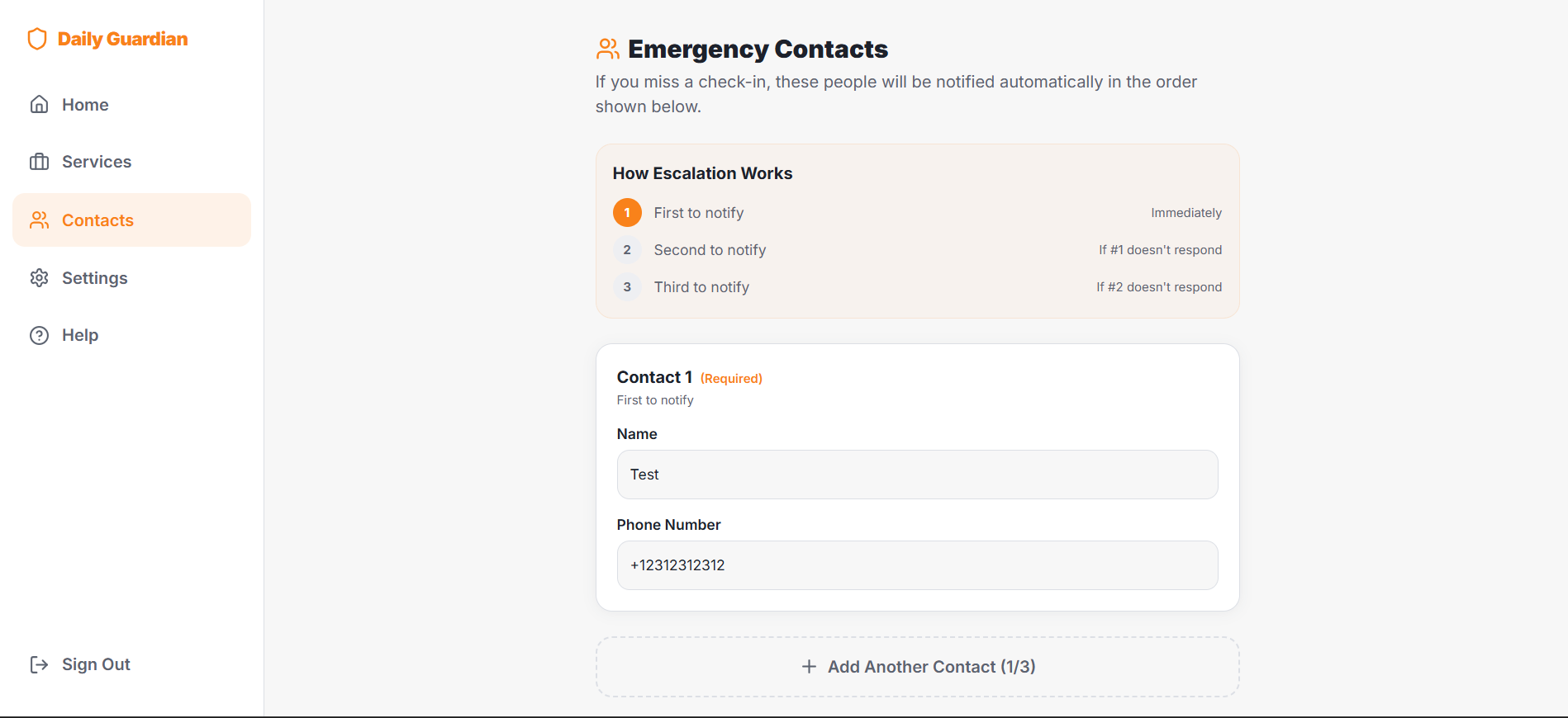Emergency Contacts
